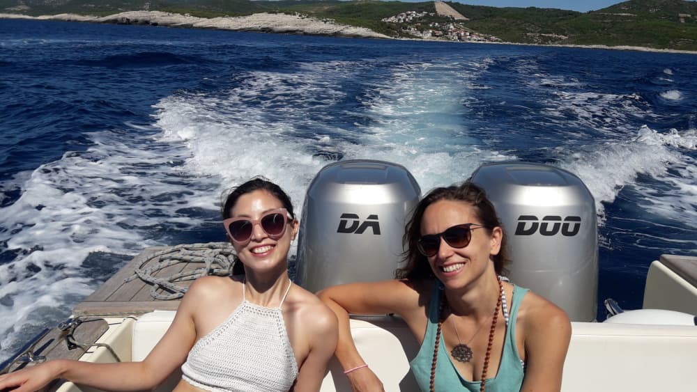 Private boat trip around Vis on a motorboat