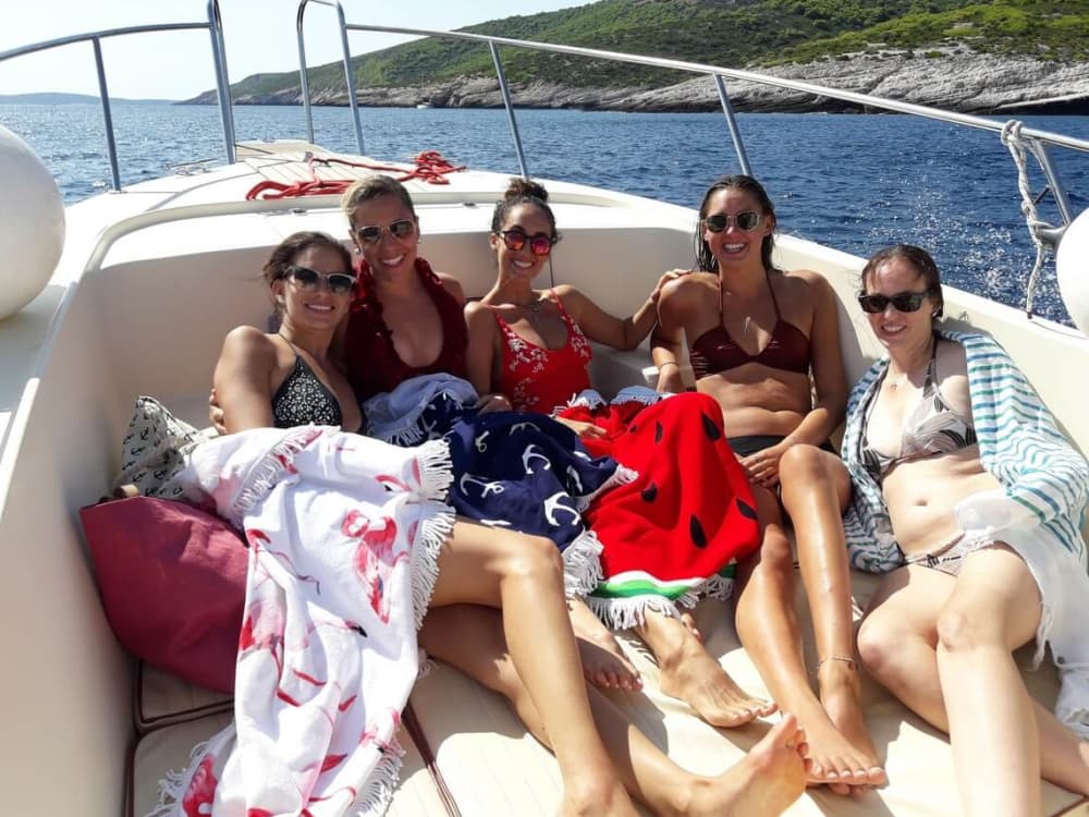 Private boat trip around Vis on a motorboat