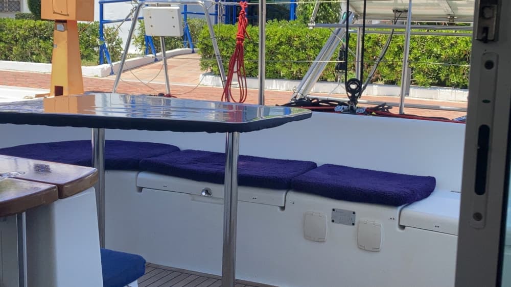 Spend a 8h sailing around Estepona on a catamaran