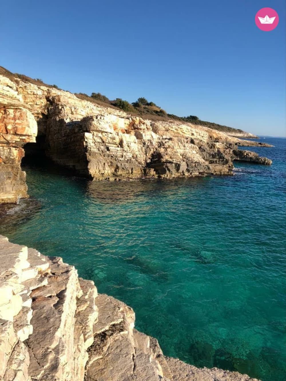 Segeln, Snack & Schwimmen: Halbtägiges Abenteuer nach Porer & Kamenjak