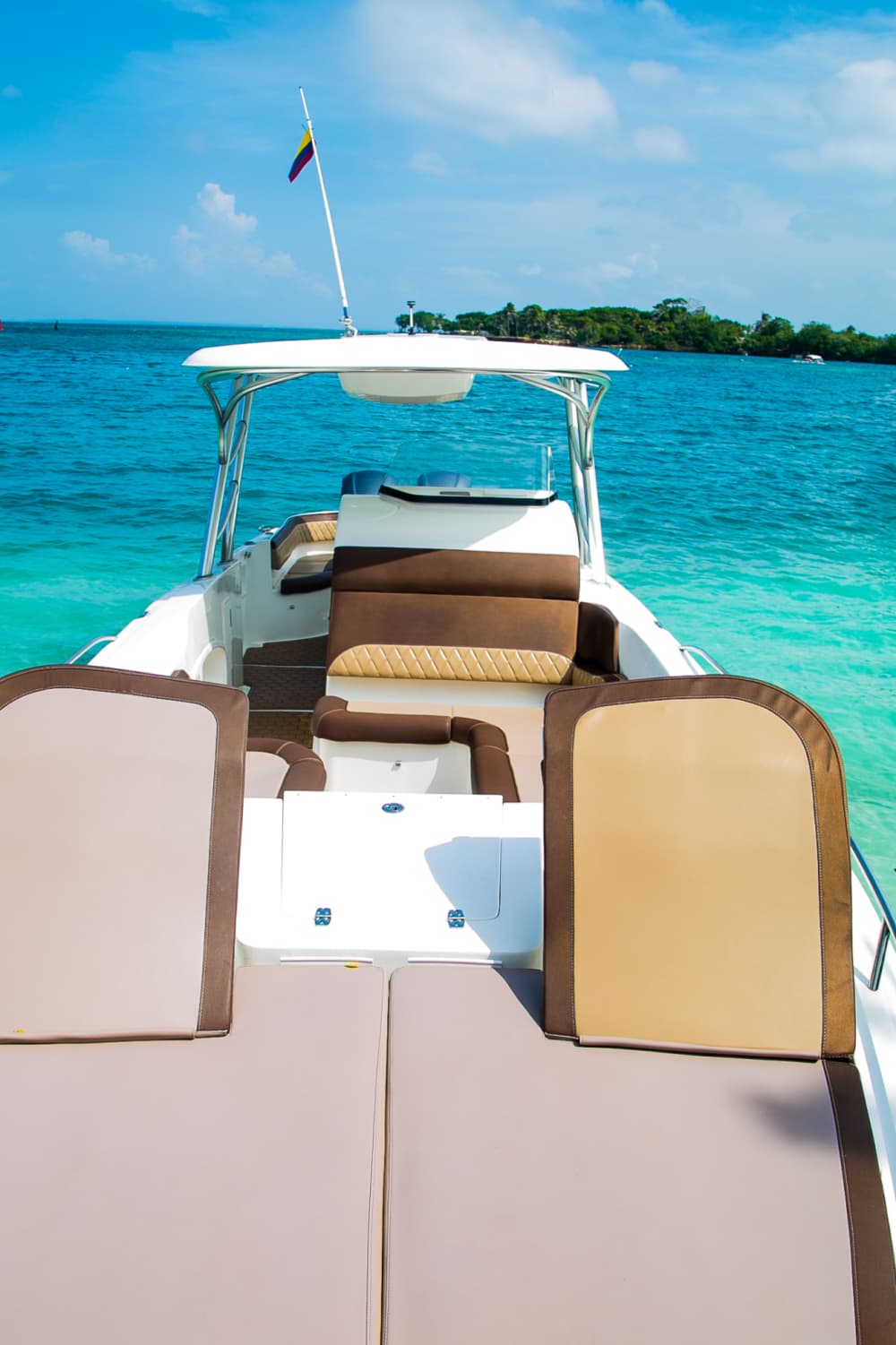 Profitez d'une journée complète sur un bateau à moteur à Carthagène