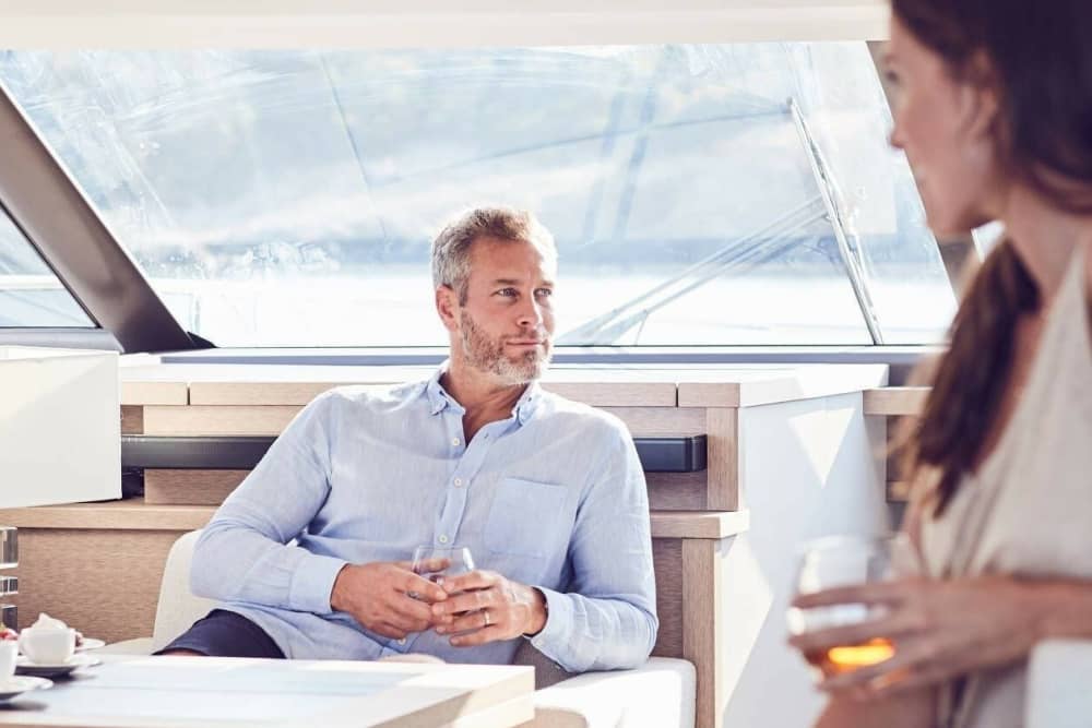 A prestigious day at sea and exclusive service