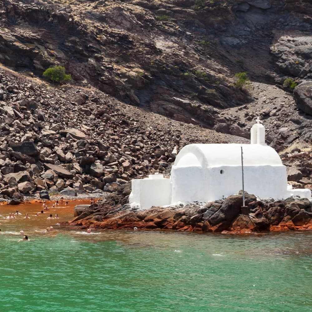 Kapitein Leo - Dagcruise met privéjacht rond Santorini