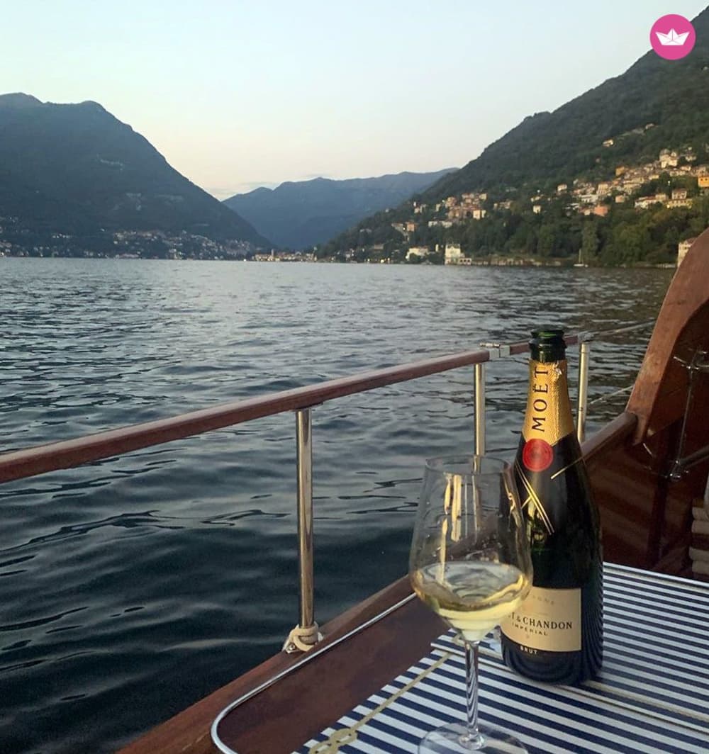 3-stündige private Bootstour auf dem Comer See