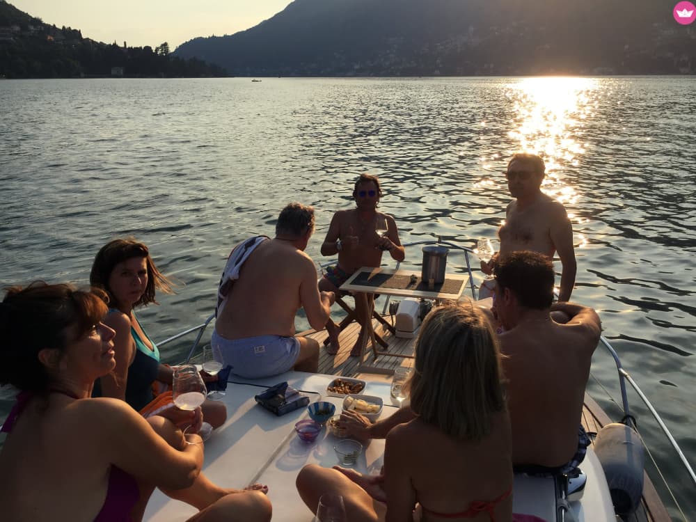 3-stündige private Bootstour auf dem Comer See