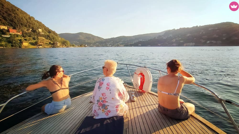 3-stündige private Bootstour auf dem Comer See