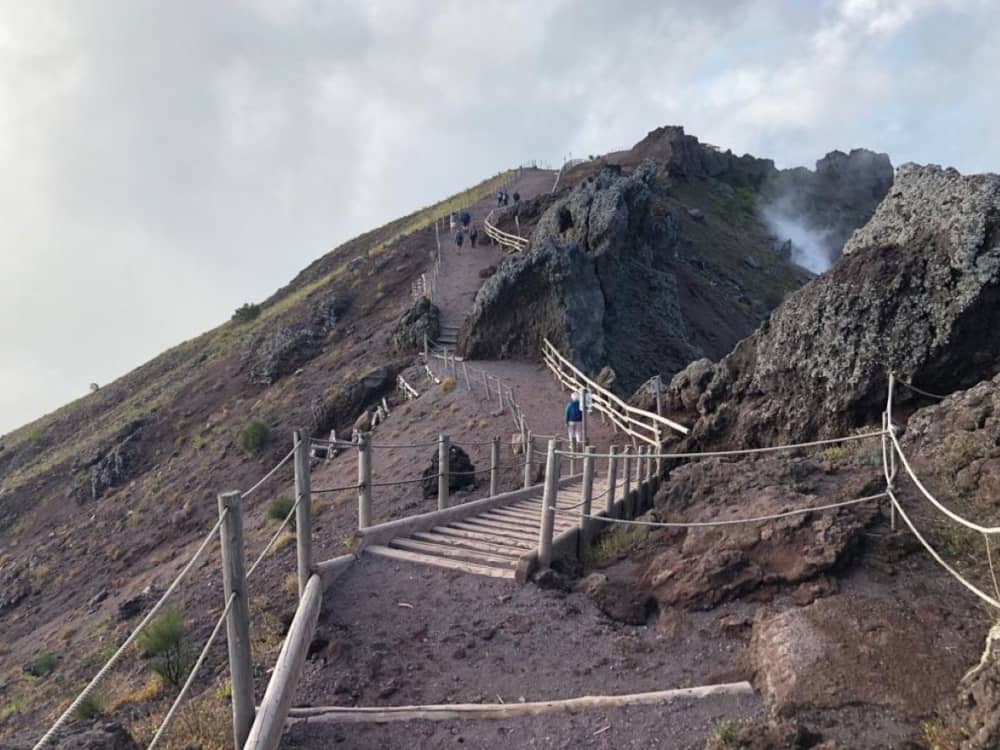 Mount Vesuvius Hike & Sorrento Coast Sailing Experience