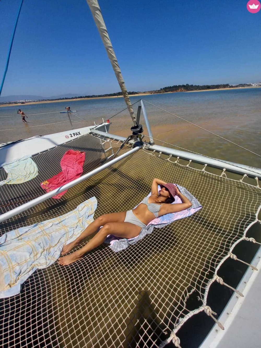 4-Hour Algarve Catamaran Cruise from Ferragudo