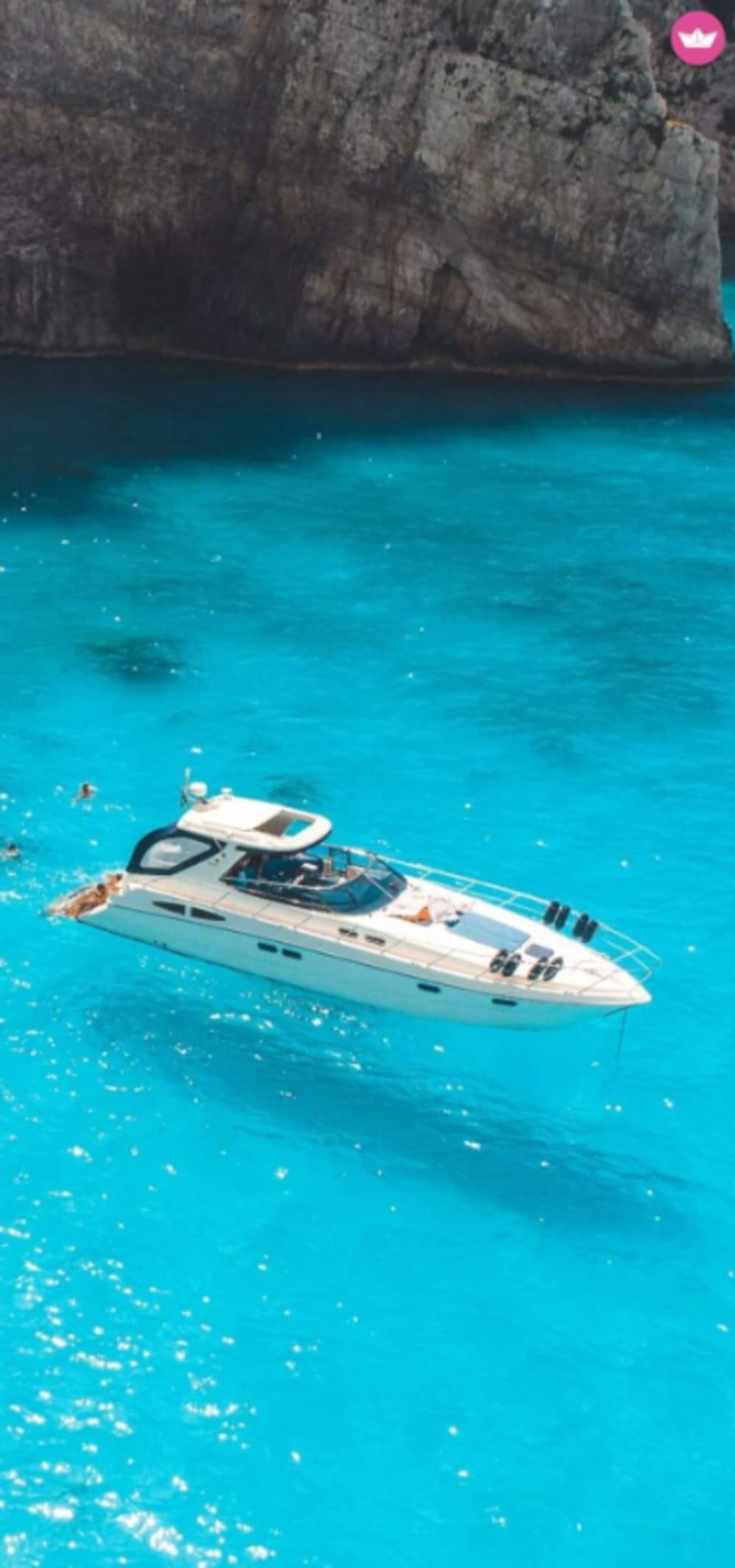 Croisière vers le sud – Zone des tortues de Laganas et grottes de Keri