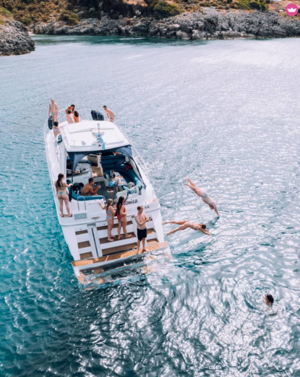Croisière vers le sud – Zone des tortues de Laganas et grottes de Keri