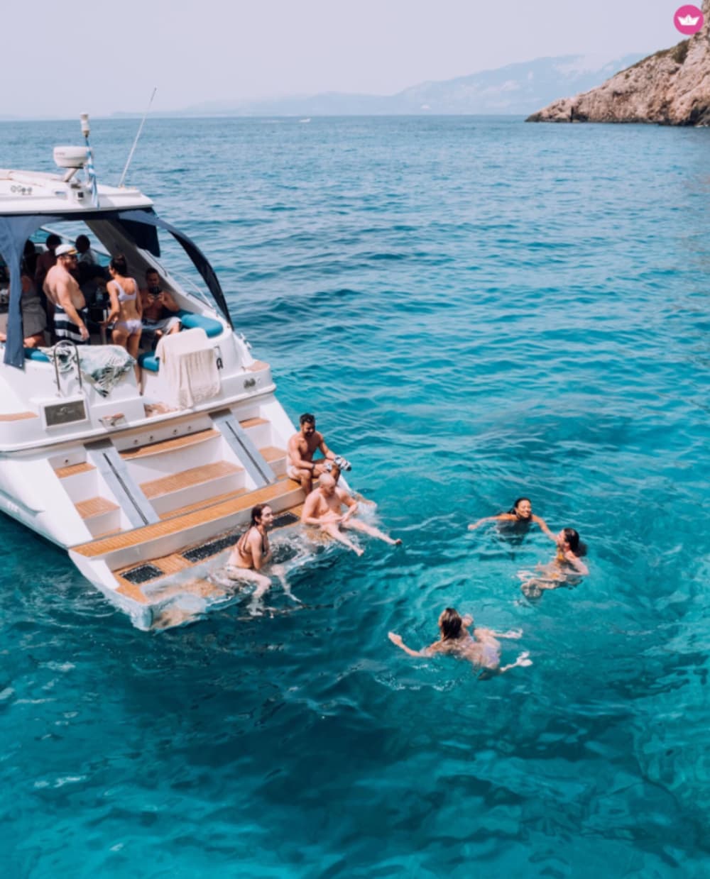 Croisière vers le sud – Zone des tortues de Laganas et grottes de Keri