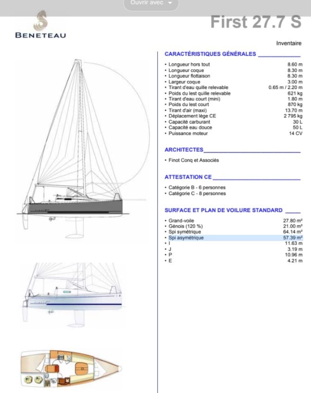 Location de voilier à la journée à Arzal
