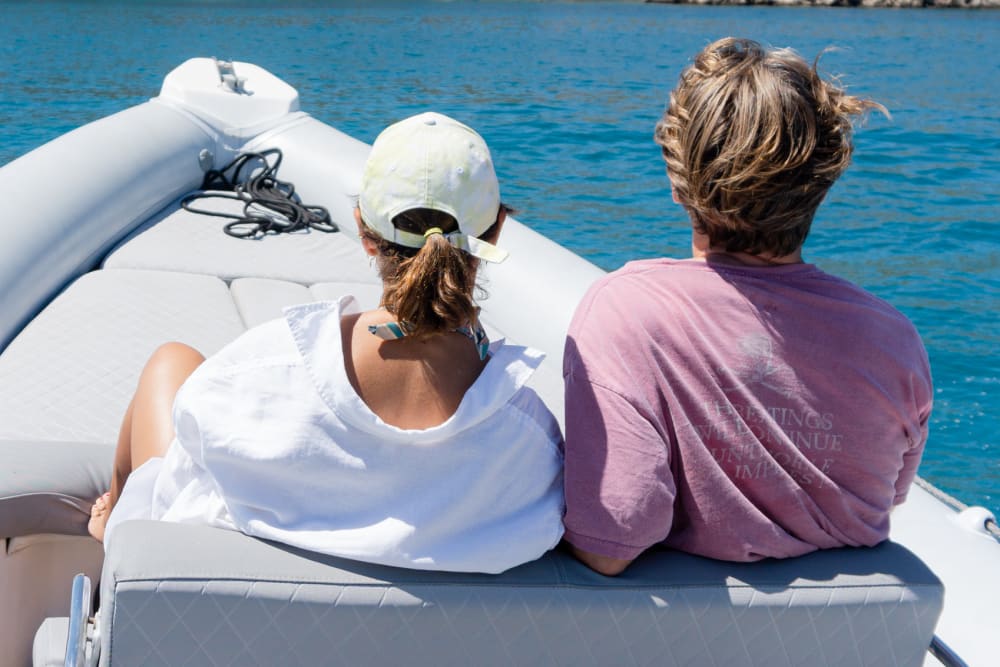 Paseo en barco por la bahía de Chania: relajación costera y escapada a la isla
