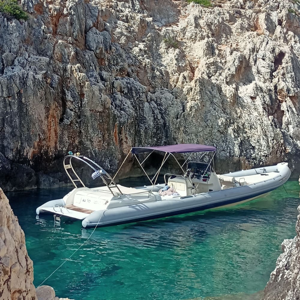 Tour privado de Seitan Limania y Katholiko Bay desde Chania