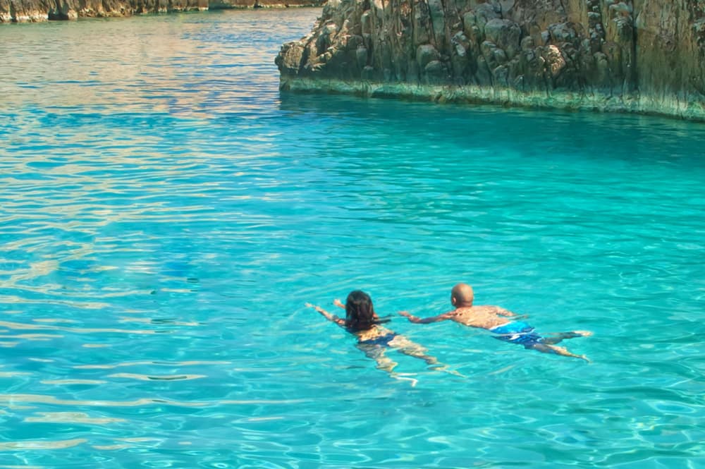 Tour privado de Seitan Limania y Katholiko Bay desde Chania