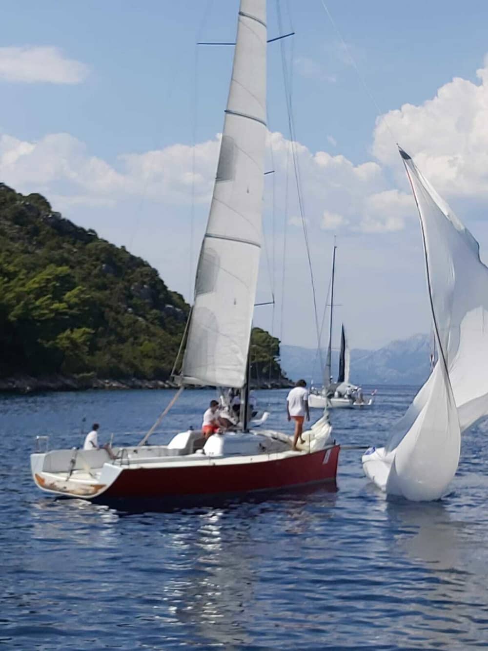 8h of sailing along the coast of Dubrovnik