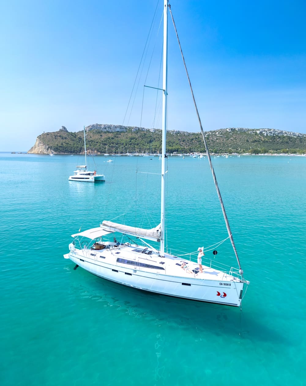 Golfo di Cagliari Full Day in Barca a vela