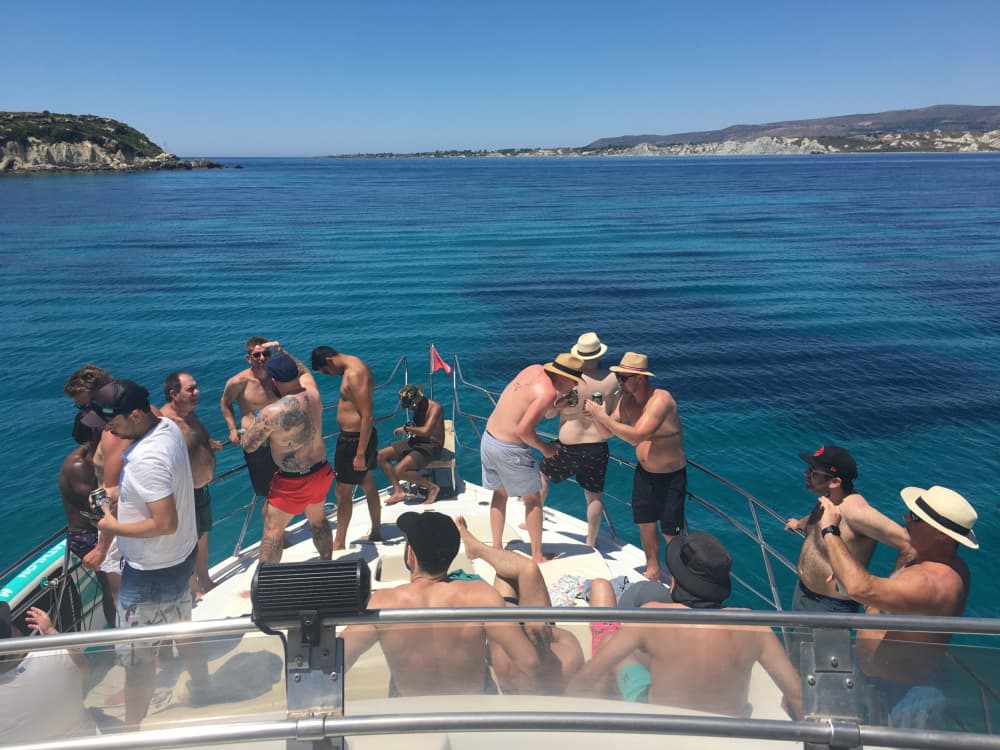 Your private motorboat for a day around Kefalonia