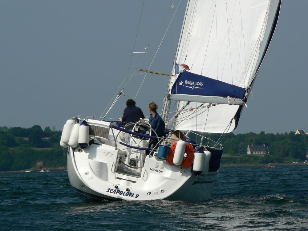 Excursion privée en voilier de 8h30 à Locmiquélic