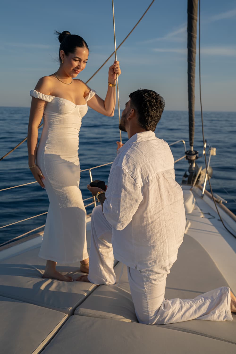 Experiência de Pedido de Casamento Privado em Veleiro em Maiorca