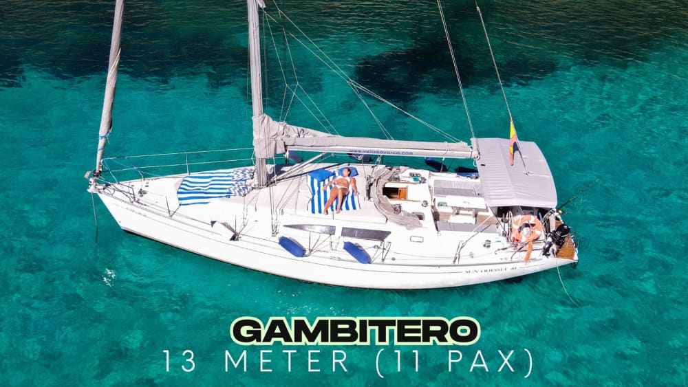 Private sailing excursions with Paella & Tapas