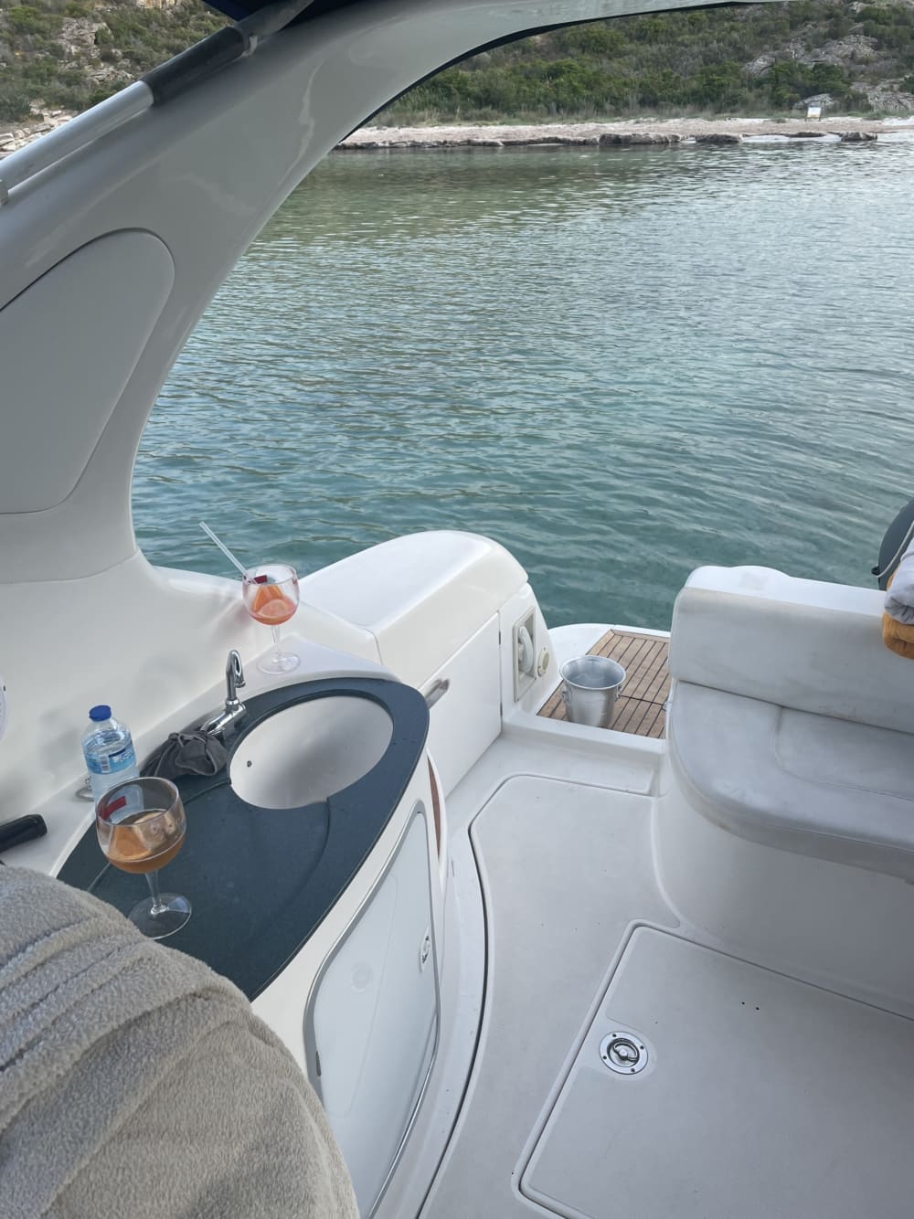 Das Beste von Moriani-Plage findet auf dem Wasser statt: Ihr privater Ganztagesausflug mit einem Motorboot