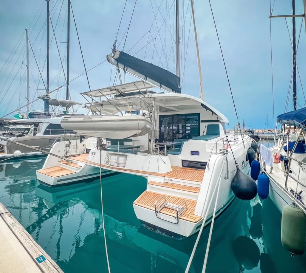 7 uur zeilen langs de kust van Limassol