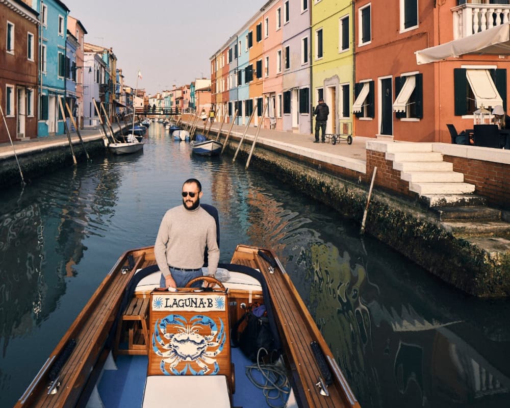 Skyline di Venezia al tramonto – Giro in barca di 2 ore