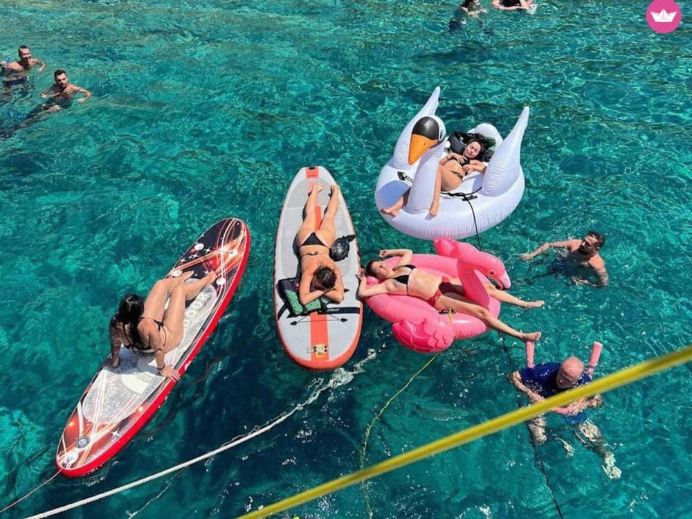 Évadez-vous au paradis : croisière de 5 heures vers l'île d'Agioi Theodoroi