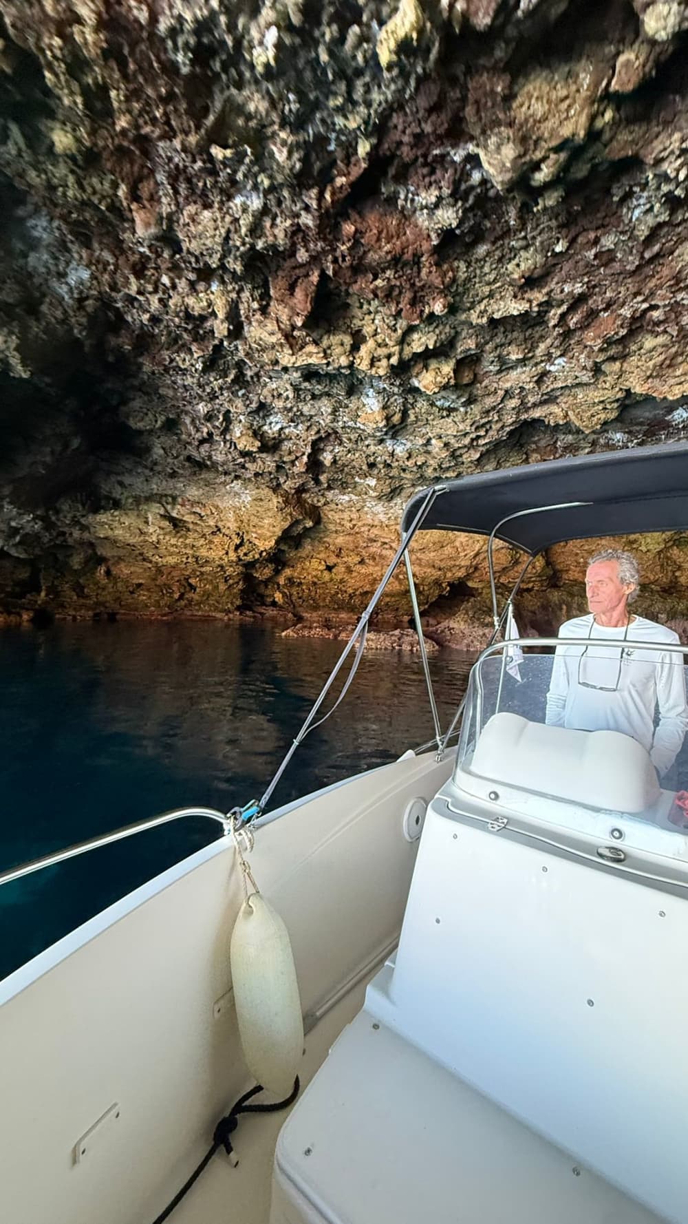 Private boat trip visiting the caves.