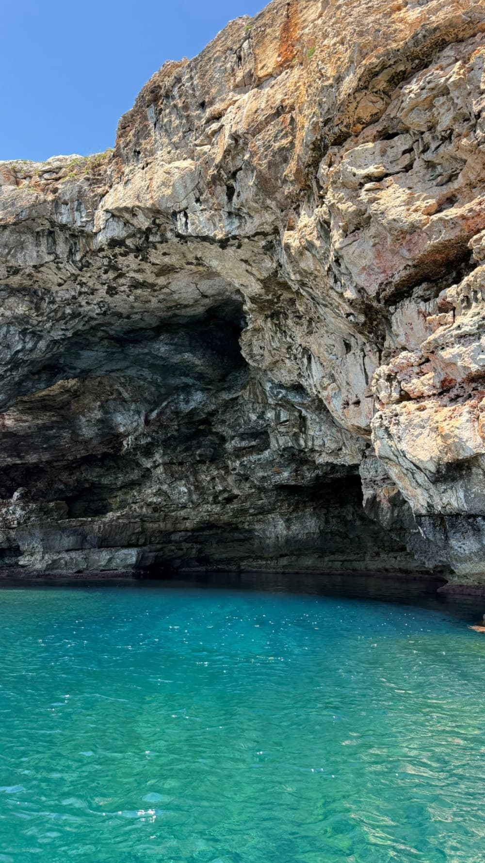 Private boat trip visiting the caves.