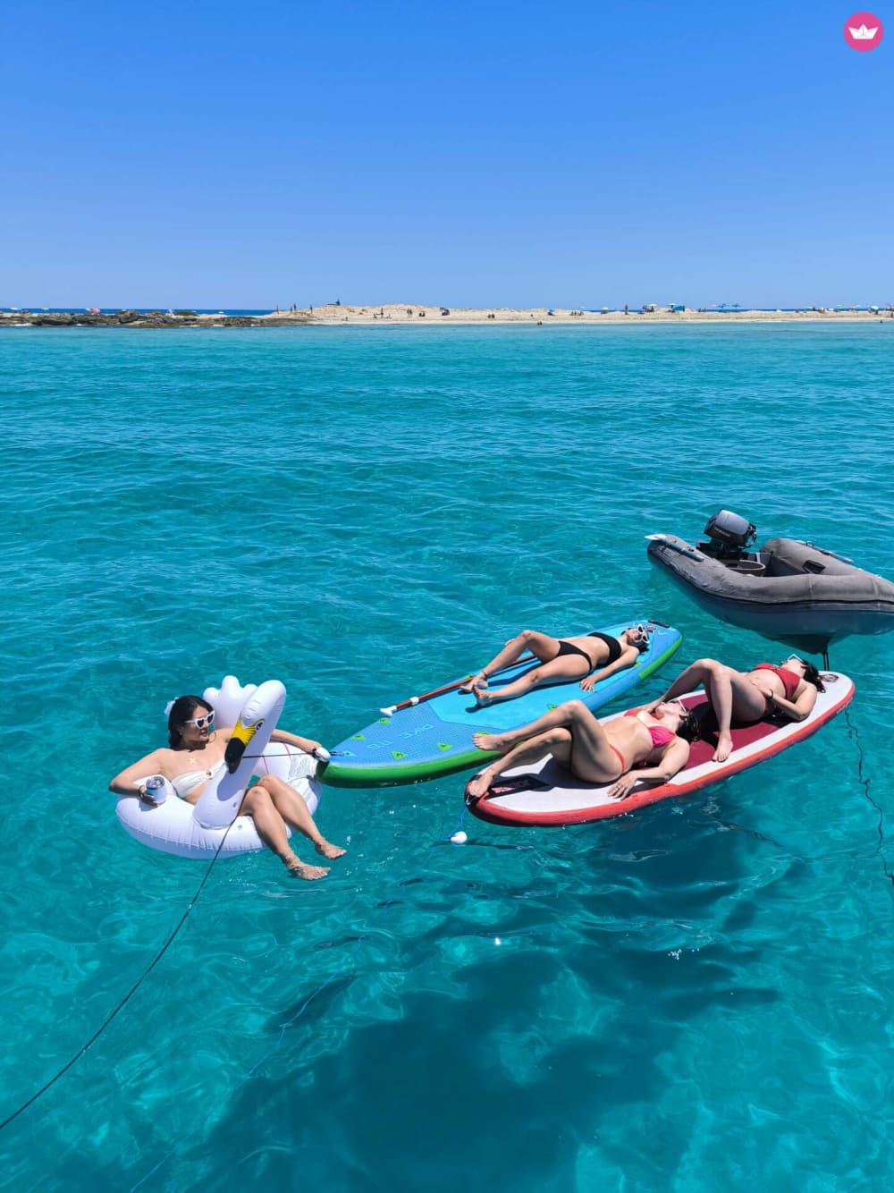 Naviguez sur un voilier privé le long des plus belles plages de Formentera