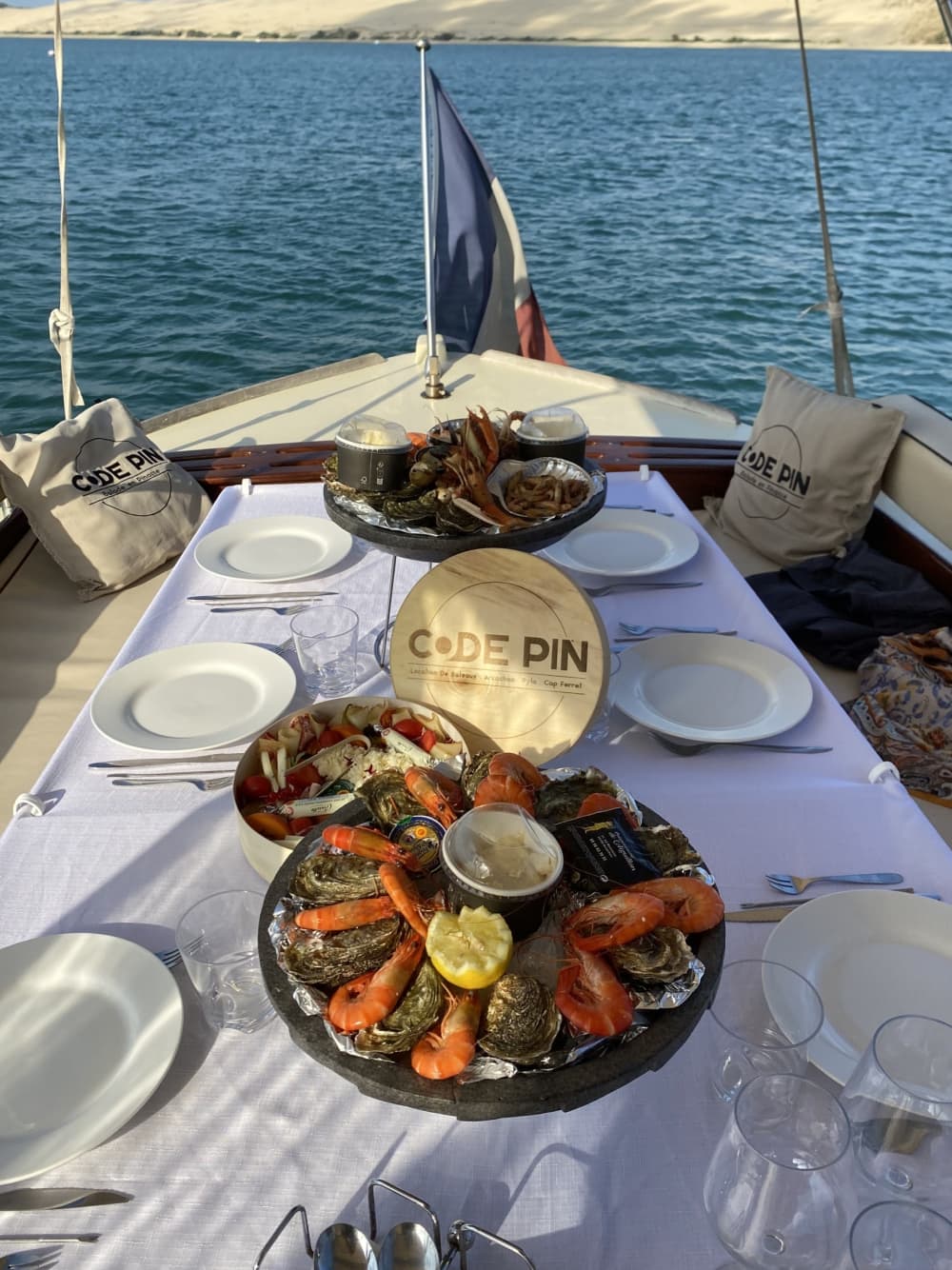 Koppla av i Arcachon: 6 timmar sol på en motorbåt