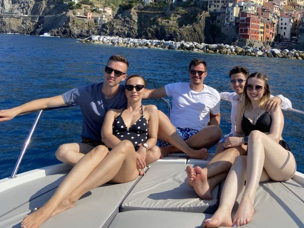 Excursión exclusiva en barco por las Cinque Terre
