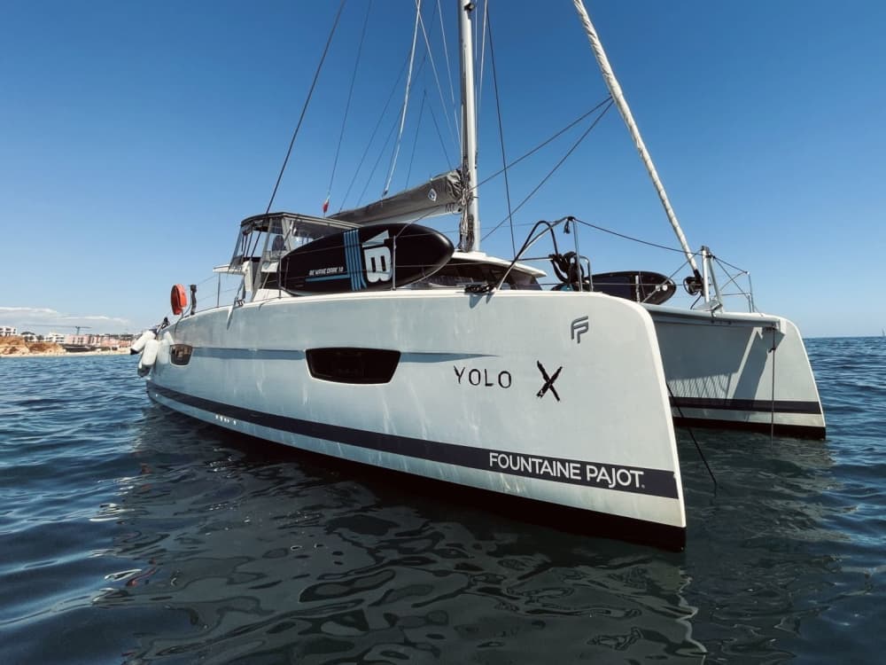 Portimão: Półdniowy katamaran premium