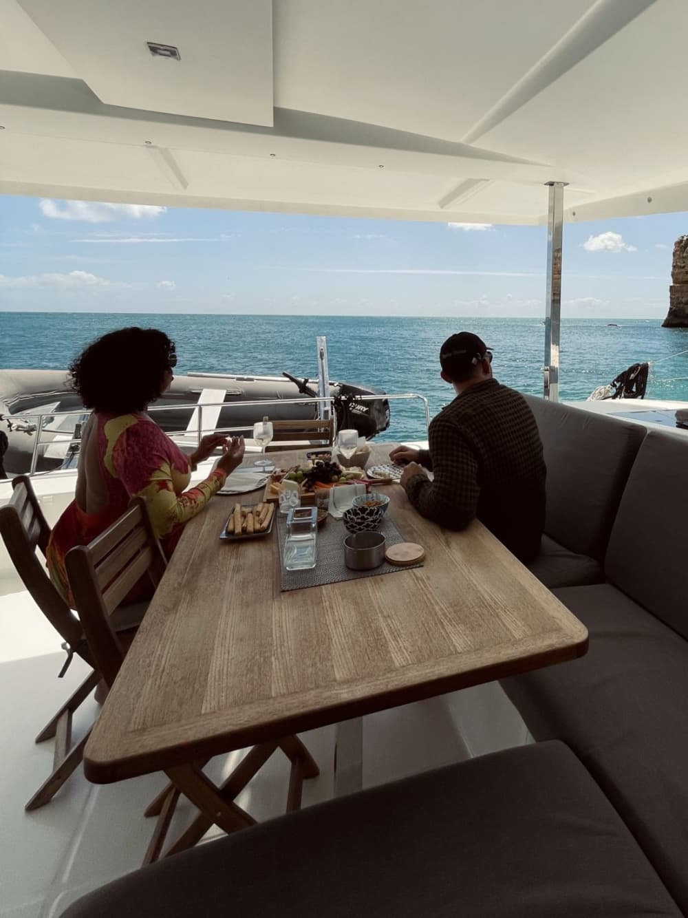 Portimão: Półdniowy katamaran premium