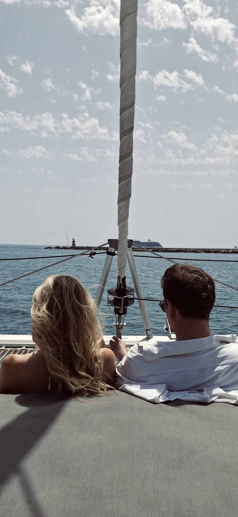 Portimão: Półdniowy katamaran premium