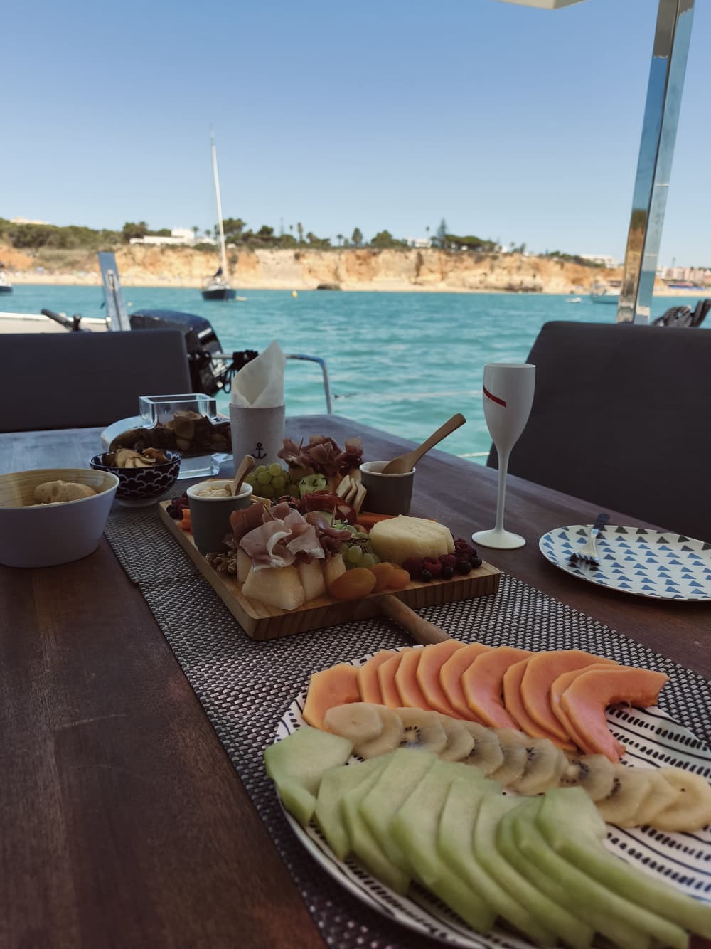 Portimão: Półdniowy katamaran premium