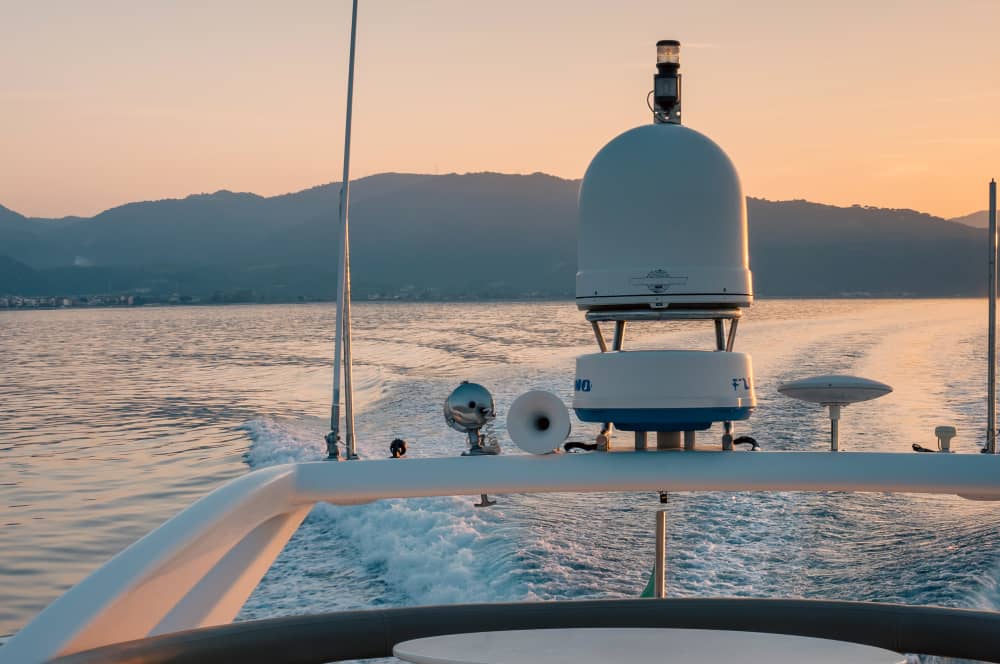 Aperitivo al tramonto in Yacht