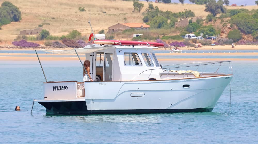 Rejs o zachodzie słońca na pokładzie Be Happy