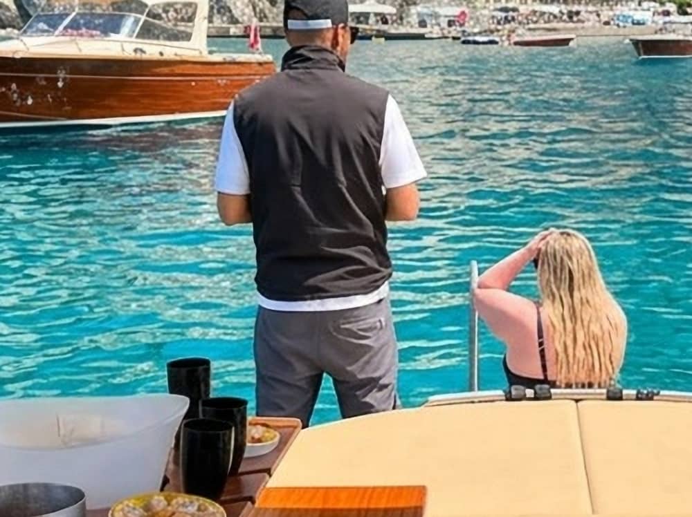 Capri Coast Adventure Cruise from Sorrento with Brunch & Free Bar