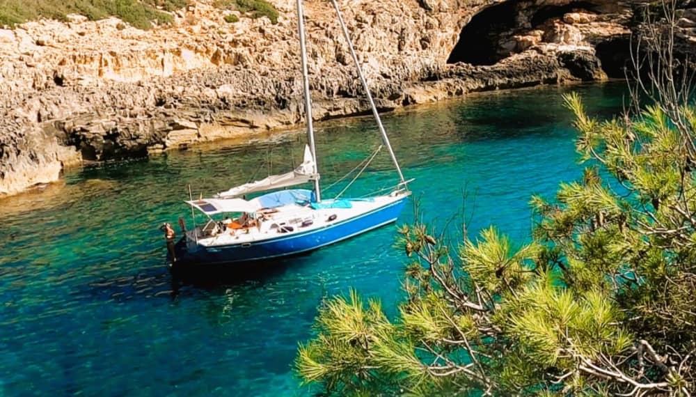 Full-day sailing experience in Porto Cristo