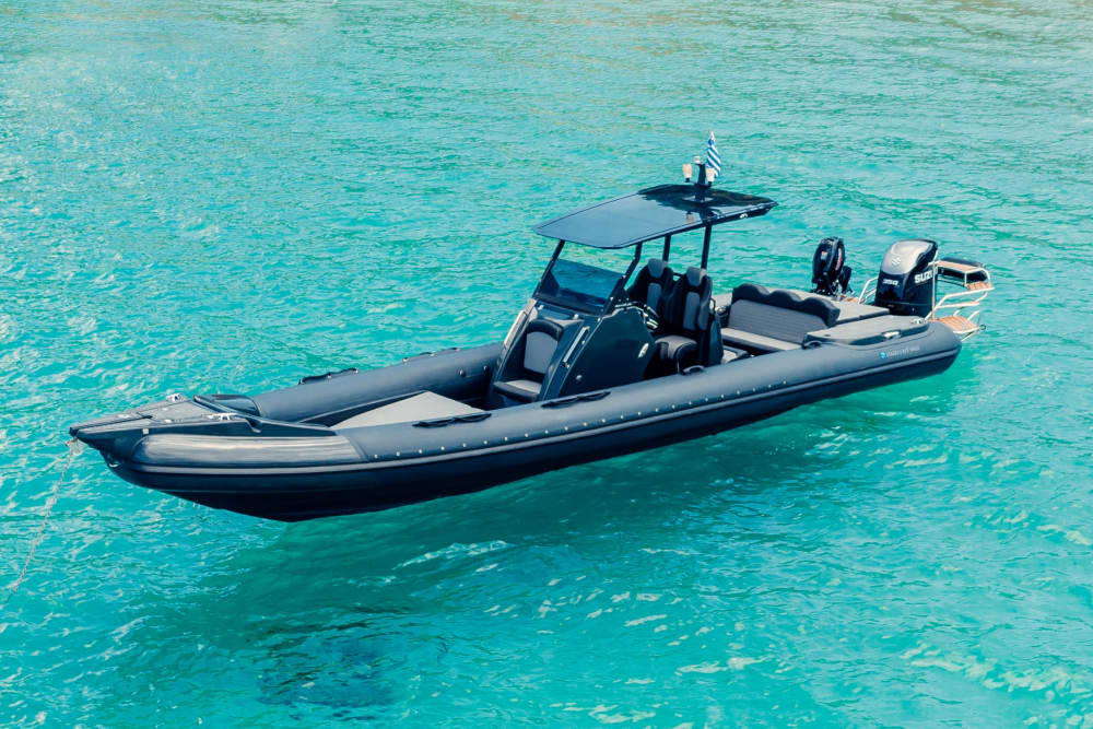 One day in Porto Cheli on a motorboat