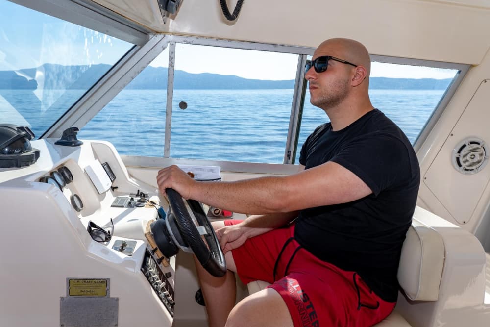 One day around Chania: Enjoy 9h of discovery on a motorboat