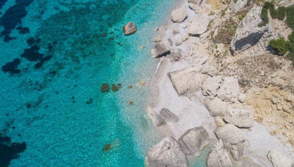 Ontdekking van Corfu en Canal d'Amour