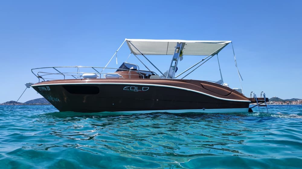 Een dag in Zadar op een motorboot.