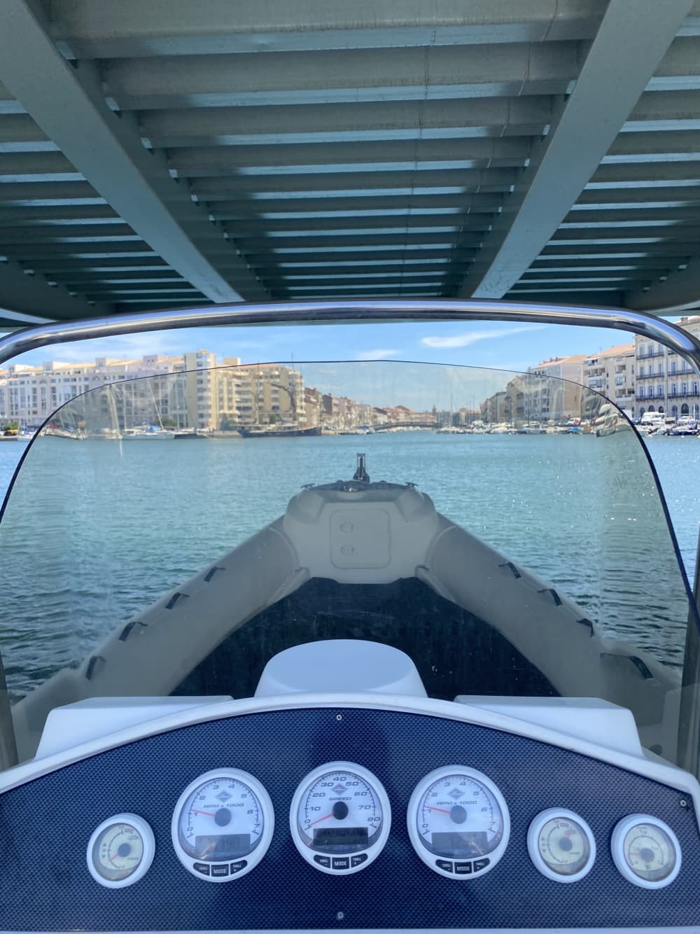 Erkunden Sie Sète mit dem Boot: Ein ganzer Tag auf dem Wasser an Bord eines Motorboots