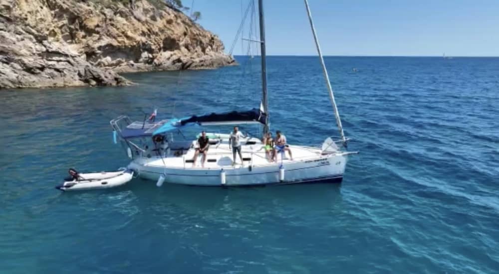 8 ore e 30 di navigazione lungo la costa di Blanes