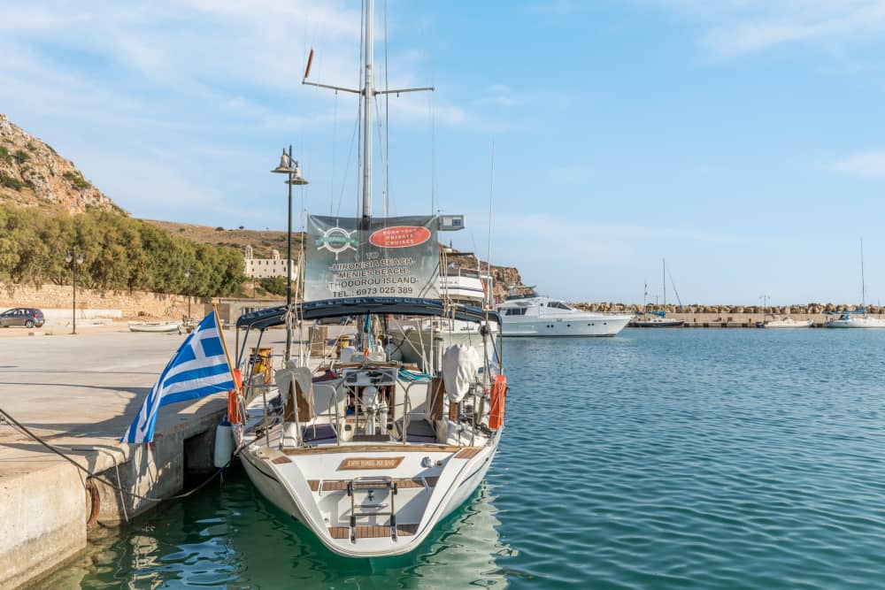 White, blue, and divine: A full day on a sailboat