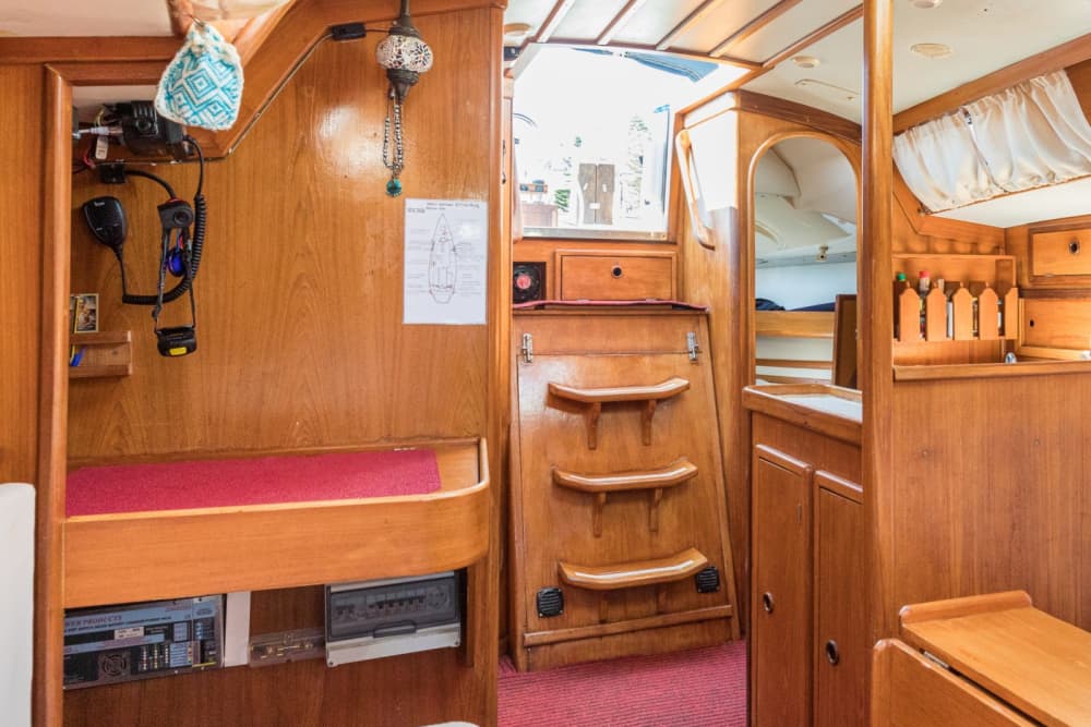 White, blue, and divine: A full day on a sailboat